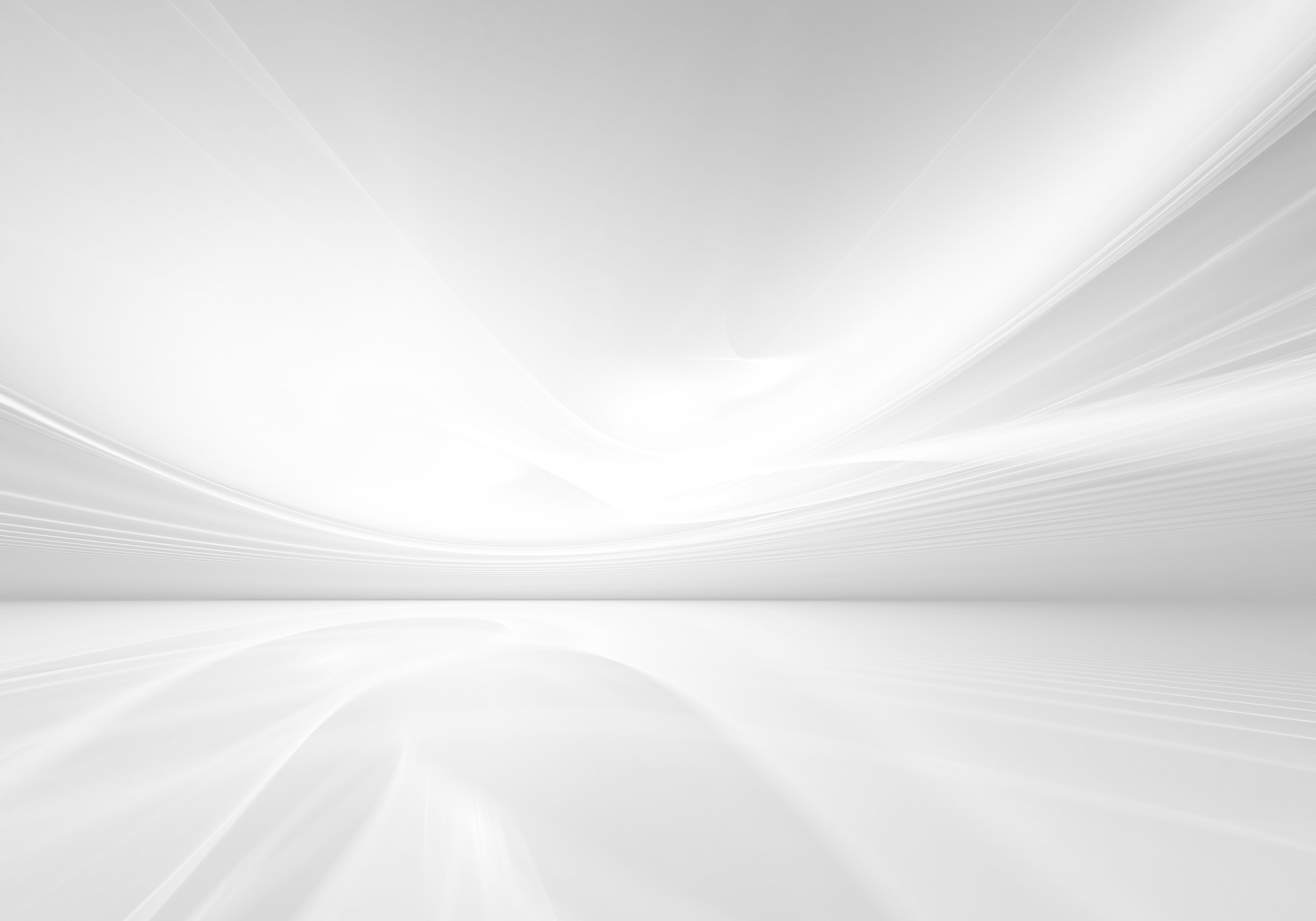 abstract white background with smooth lines